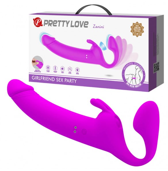 PRETTY LOVE - Zanini Dual-Motor Vibration Wearable (L:16.6cm - D:4cm) PRETTY LOVE - Zanini Dual-Motor Vibration Wearable (L:16.6cm - D:4cm)